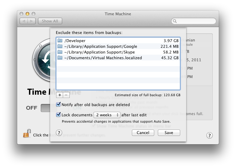 online backup time machine